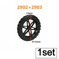 Tire Wheel Car Motorcycle Technic Parts for Lego  Building Blocks Model Sets DIY - LEGO (R) Bricks, Pieces & Parts -  - The Drift Art Co.