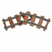 Train Wood Track 1x1 1x4 City House Building Blocks Bricks - Var Colors - Minifigure -  - The Drift Art Co.
