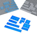 Transparent 1x2 2x2 2x4 Ceramic Tile 3023 3022 3020 Building Blocks Bricks Toy - Minifigure -  - The Drift Art Co.