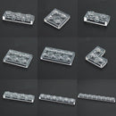 Transparent 1x2 2x2 2x4 Ceramic Tile 3023 3022 3020 Building Blocks Bricks Toy - Minifigure -  - The Drift Art Co.