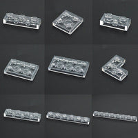 Transparent 1x2 2x2 2x4 Ceramic Tile 3023 3022 3020 Building Blocks Bricks Toy - Minifigure -  - The Drift Art Co.