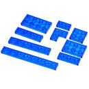 Transparent 1x2 2x2 2x4 Ceramic Tile 3023 3022 3020 Building Blocks Bricks Toy - Minifigure -  - The Drift Art Co.