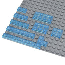 Transparent 1x2 2x2 2x4 Ceramic Tile 3023 3022 3020 Building Blocks Bricks Toy - Minifigure -  - The Drift Art Co.
