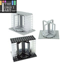 Transparent Revolving Door MOC 60596 85941 For LEGO Building Block Brick Toy DIY - Minifigure -  - The Drift Art Co.