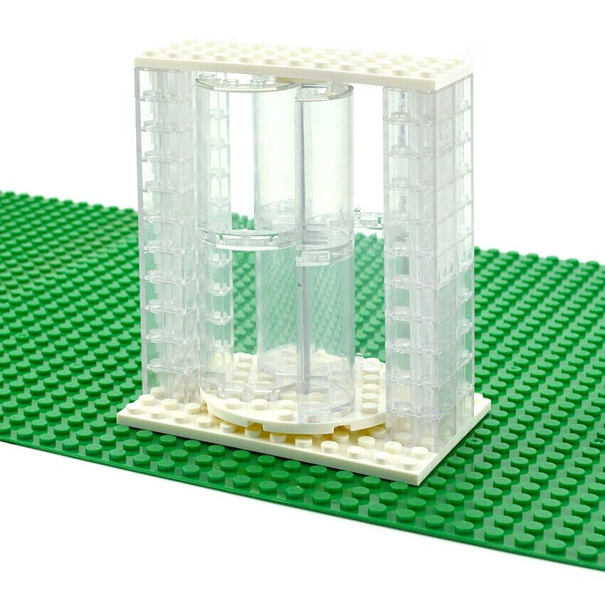 Transparent Revolving Door MOC 60596 85941 For LEGO Building Block Brick Toy DIY - Minifigure -  - The Drift Art Co.
