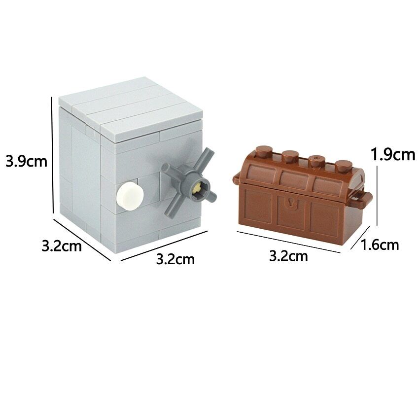 Treasure Gold Silver Diamond Jewel Dollar For Lego Building Block Brick Sets DIY - Plant & Flower -  - The Drift Art Co.