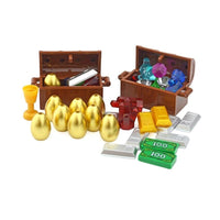 Treasure Gold Silver Diamond Jewel Dollar For Lego Building Block Brick Sets DIY - Plant & Flower -  - The Drift Art Co.