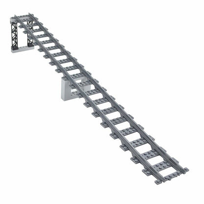 Uphill Track 7996 City Rail for Lego Kit Train Building Blocks Sets DIY -  - The Drift Art Co.