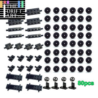 Wheel Axles Pack Car Tires Shaft Plate for Lego Kit Building Blocks Set DIY - LEGO (R) Complete Sets & Packs -  - The Drift Art Co.